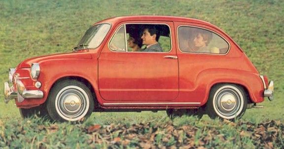 Fiat 600 kommer på andra plats med 27 procent av rösterna