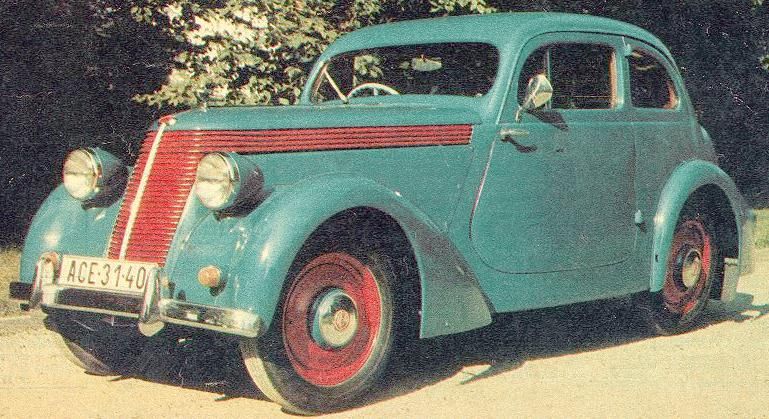 Jawa 600 från Tjekoislovakien 1938