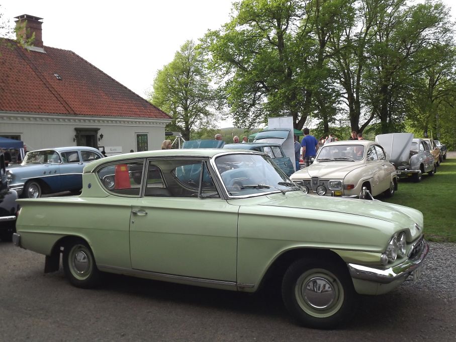 Ford Colsul Classic 1962 är ingen vanlig syn det heller.
