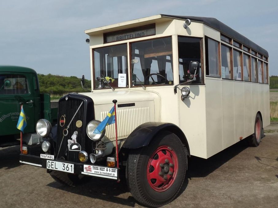 Volvo Lv85 med busskaross, årgång 1936