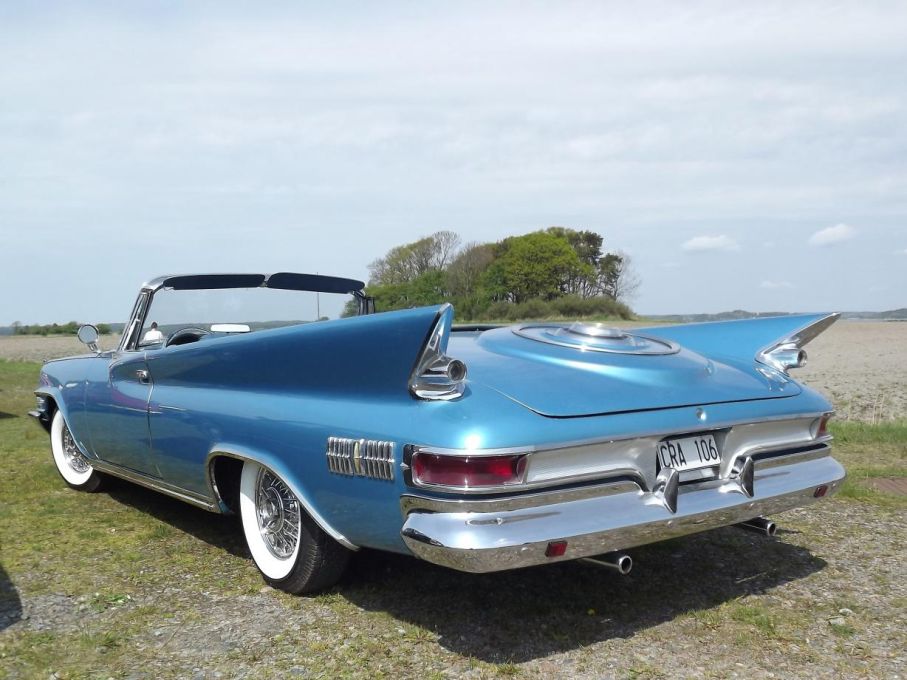Fina fenor, Chrysler New Yorker convertible 1961, också det en sällsynt modell, bara 576 stycken gjordes.