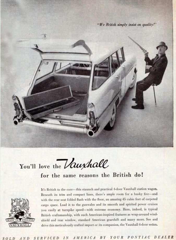 Vauxhall Victor fanns även i Kanada men där fick den heta Envoy Special, repsektive Sherwood för stationsvagnen, med lite andra detaljer än de vanliga Vauxhall-modellerna.