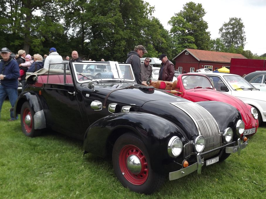 Annan annorlunda Engelsman, Kjell Dennersten kom med sin ovanliga Allard från 1948