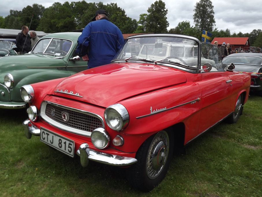 Trevlig cabriolet från forna öst, Skoda Felicia årsmodell 1962.
