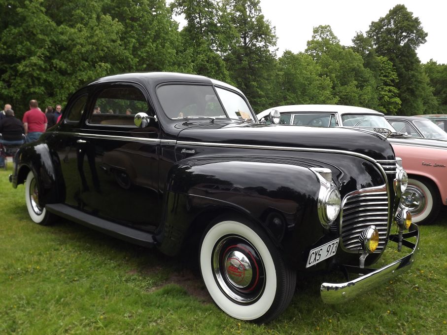 Nyimport, Plymouth från 1941, av förståeliga skäl importerades aldrig 1941 års modeller hit, eller någon annanstans heller för den delen