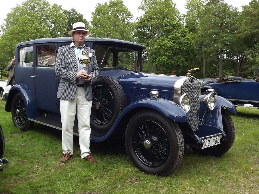 Magnus fick pris för best in Show med sin magnifika Dela