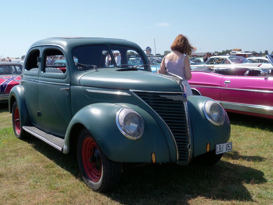 Detta är en ovanlig Ford för det är en Matford, från Frankrike, årsmodell 1947