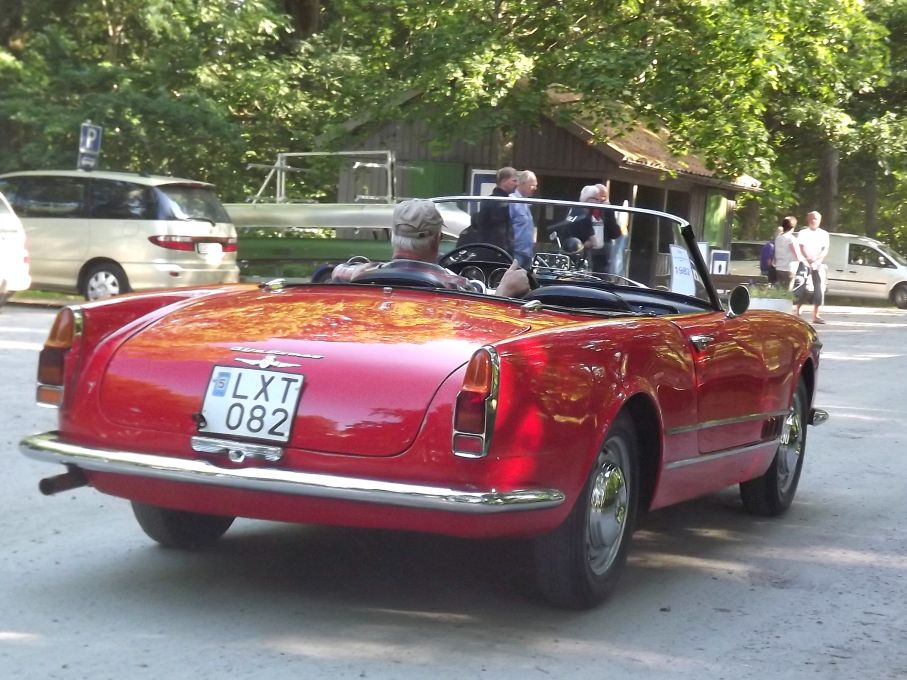 Ovanlig och vacker Alfa Romeo 2000 Spider från 1960