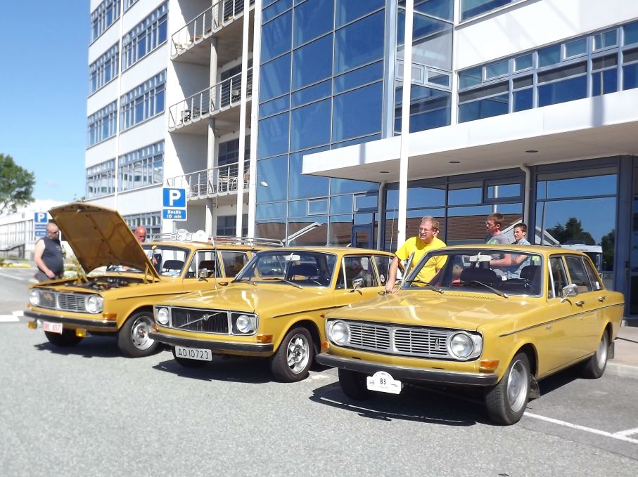 och ni som tycker att Volvo är beiga bilar, har här alldeles rätt...