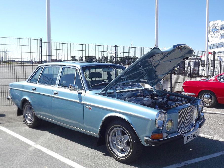 Volvo 164 fanns det gott om på VROM, ypperligt fin sådan från Norge
