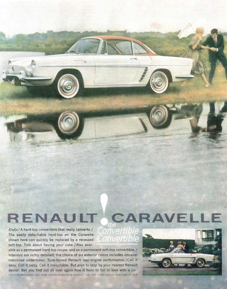 Renault Caravelle var en sportig och trendig vagn som blev ganska populär