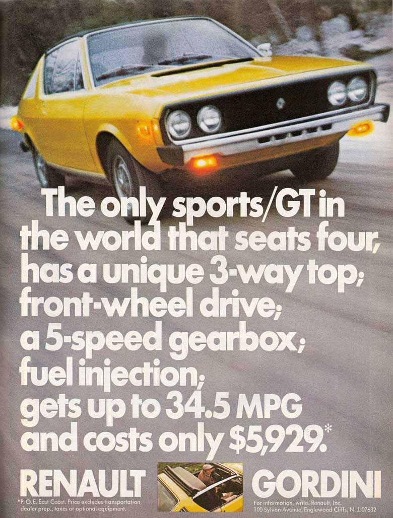 vilket gjorde att den här modellen fick en helt ny läpp 1975.