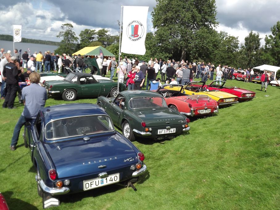 50-åringar uppmärksammades i år, en av dom var Triumph Spitfire