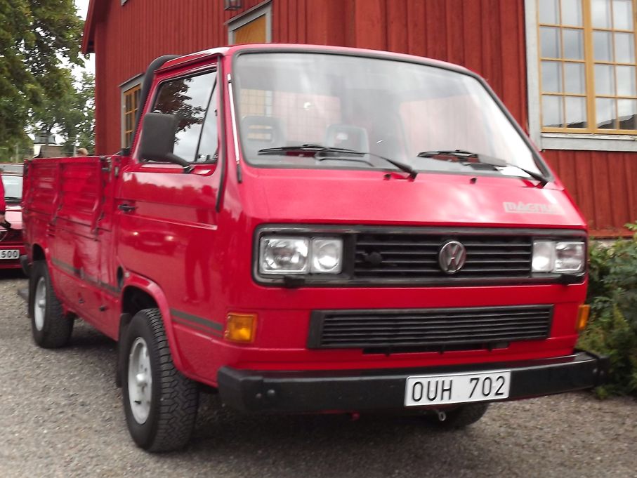 Volkswagen T3 Magnum pickup, när såg man en sån sist?