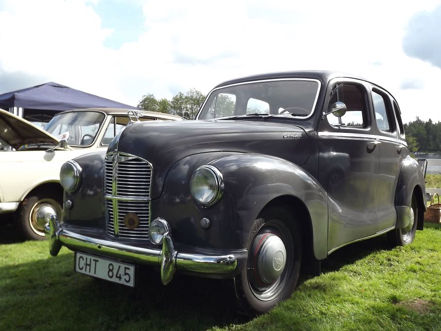 Austin A40 Devon tillhör också de närmast utrotade modellerna.