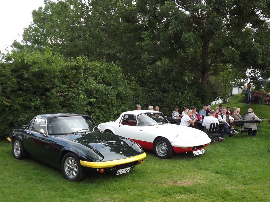 En annan femtioåring som uppmärksammades på Hofsnäs, grattis Lotus Elan!