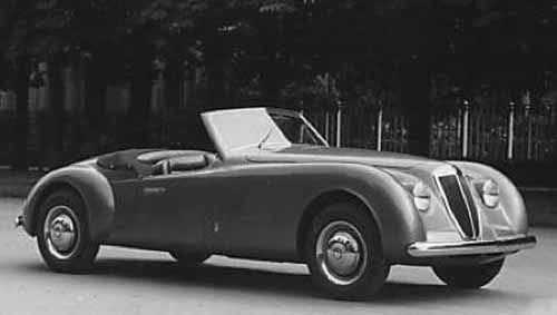 Spider från Pininfarina 1948
