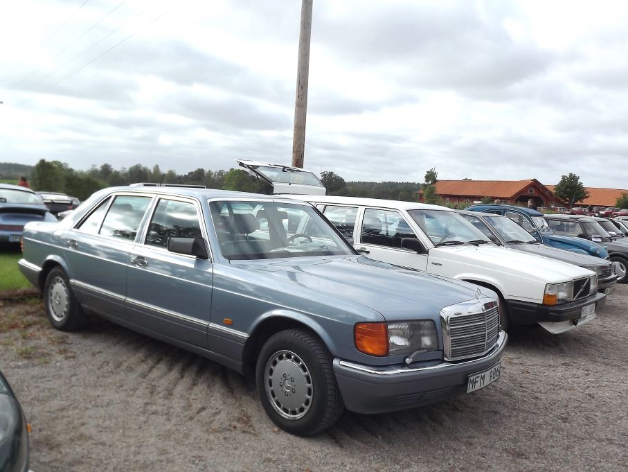 tungviktare, Mercedes 420SEL från 1987.