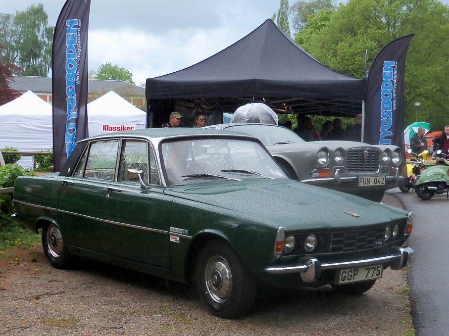 Rover 2000TC från 1975 vid Verktygsbodens monter