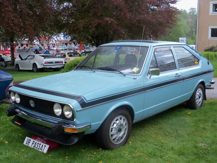 Volkswagen Passat i det ovanliga sportigare TS-utförandet, årsmodell 1974