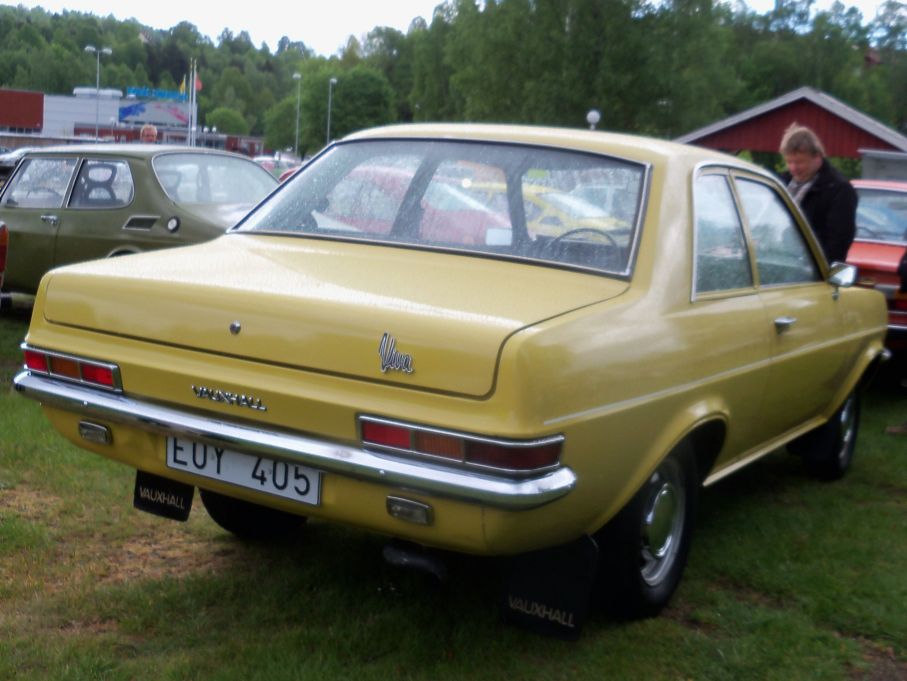 Vauxhall Viva, engelsk men ändå en GM-bil. dessa Vivas såldes dock i nordamerika men fick då hetta Envoy Epic.