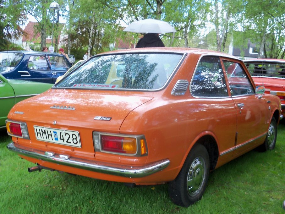 Och 1974 års Corolla coupé, dom här sålde ganska bra i sverige på sin tid men är idag lätt räknade.
