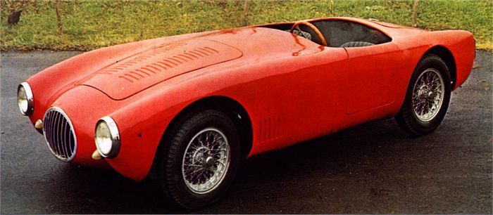 En Osca 1600 från 1953, som byggde mycket på Fiatmekanik