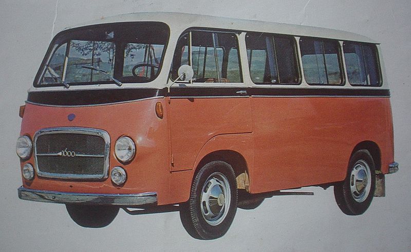 IMV 1600 minibuss från Jugoslavien 1973