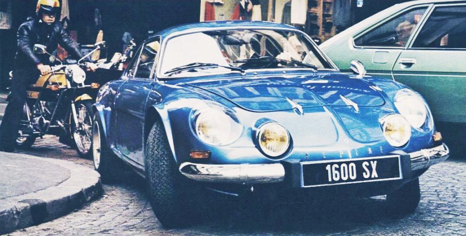 Alpine A110 hette 1600SX de sista åren 1976-78, med en standard Renault 16TX motor på 95 hästar.