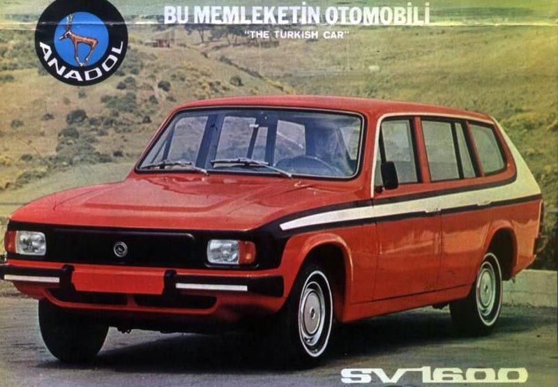Anadol SV1600 från Turkiet tog inga skönhetspriser...