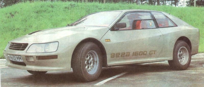 GT på ryska, Vega 1600GT var ett hyfsat avancerat hembygge på Vaz-mekanik och såg dagens ljus 1988.