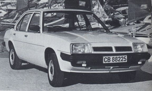 Sydafrikansk Opel, som här hette Chevrolet Chevair 1600L