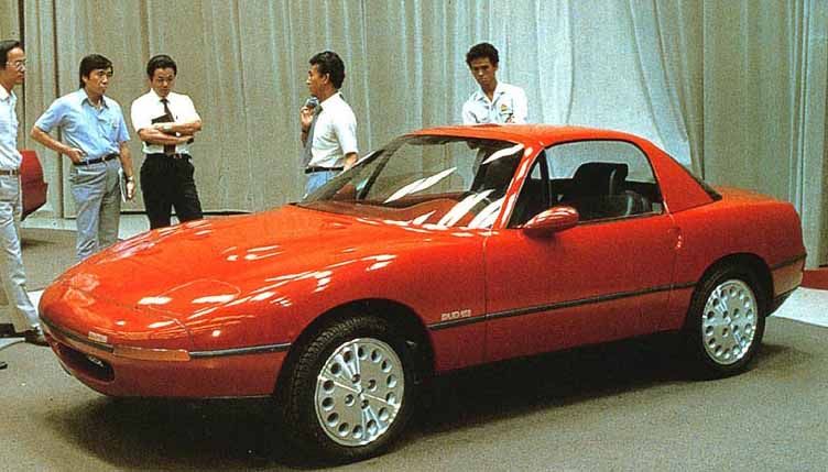 Likaså blev det aldrig någonting av en Mazda Miata coupé.