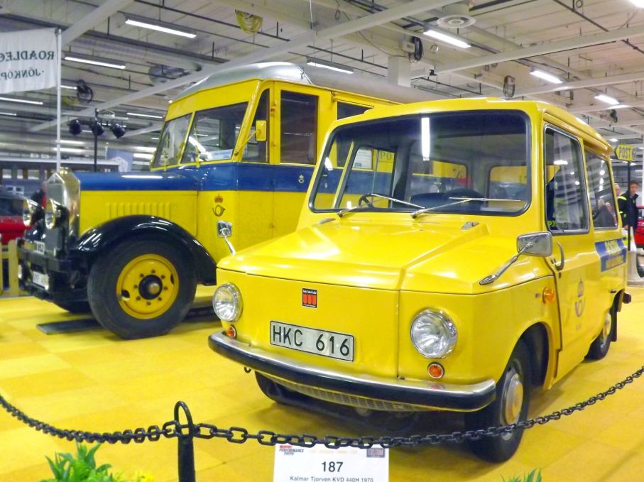 Posthistoria i påskfärger, Kalmars tjorven och ...