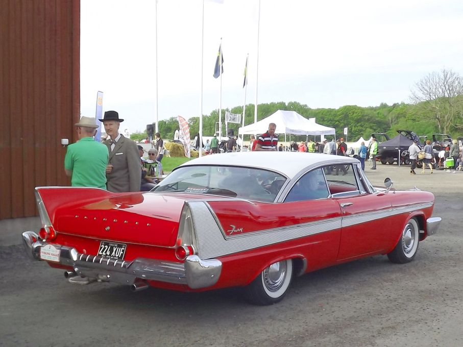Plymouth Fury 1958 på besök från England.