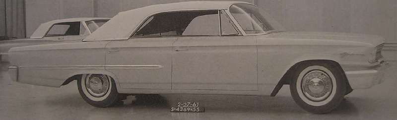 På 1960-talet var Lincoln unik med att ha en fyrdörrars cabriolet, men det lite planer på att göra en likadan Ford Galaxie 1963.