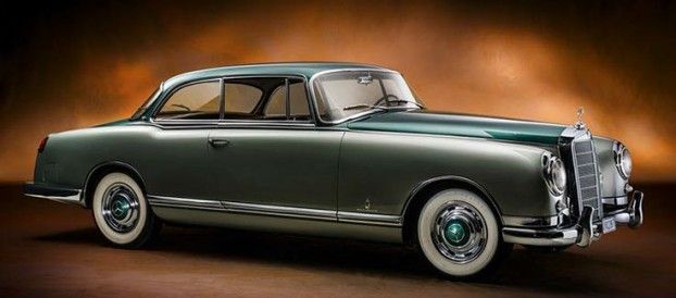 Pininfarina kom dock att göra en del uppdrag åt privata kunder som ville ha sina Mercedes-Benz lite snofsigare, här en 300S coupé 1955.
