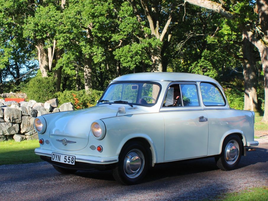 Tvåtaktsprutt från DDR, Daniel Pero med sin fina Trabant årgång 1963.