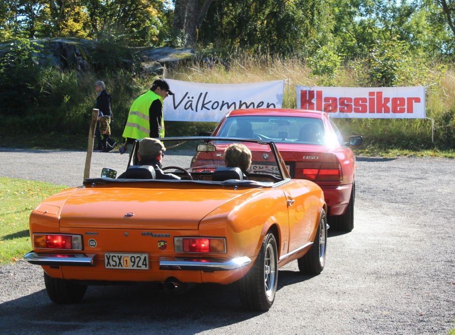 Det var härligt cabrioletväder i söndags, många tog fasta på det