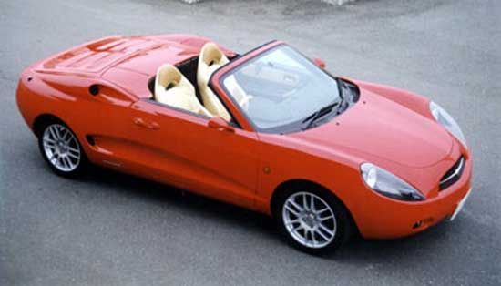 Toyotas förslag på en större och moderniserad version av sin egna populära MR-2 Men Toyota Caserta från 1999 kom aldrig heller i produktion.