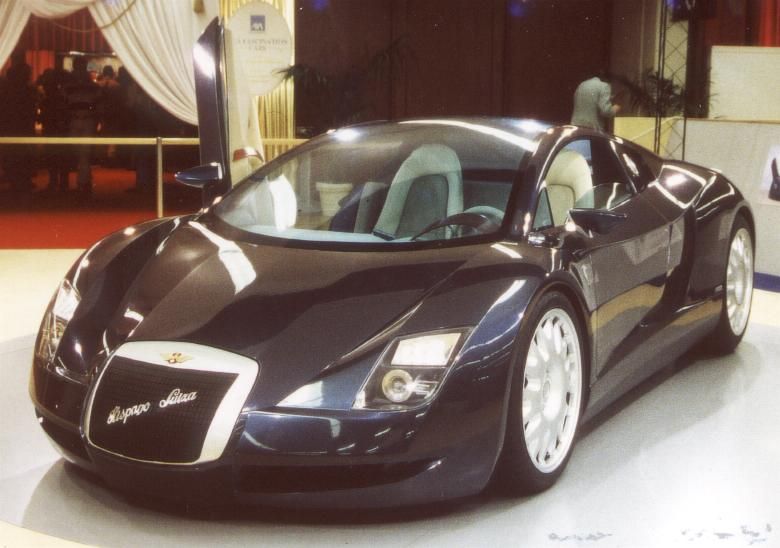 I brist på annat så kan man ju alltid skaka liv i gamla anrika märken. År 2000 stod en imponerande Hispano-Suiza i modern tappning på bilsalongerna, tänkt att bli en Bugatti Veyron konkurrent men sen hände inte så mycket mer.
