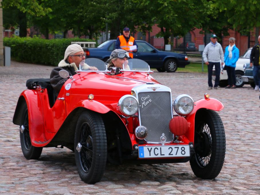 Hillman Aero Minx från 1935, också det en raritet.
