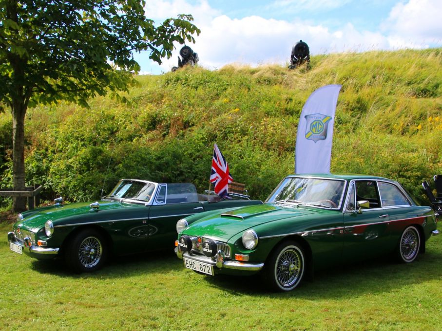 Högt deltagarantal även hos MG-folket, med framförallt MGB.