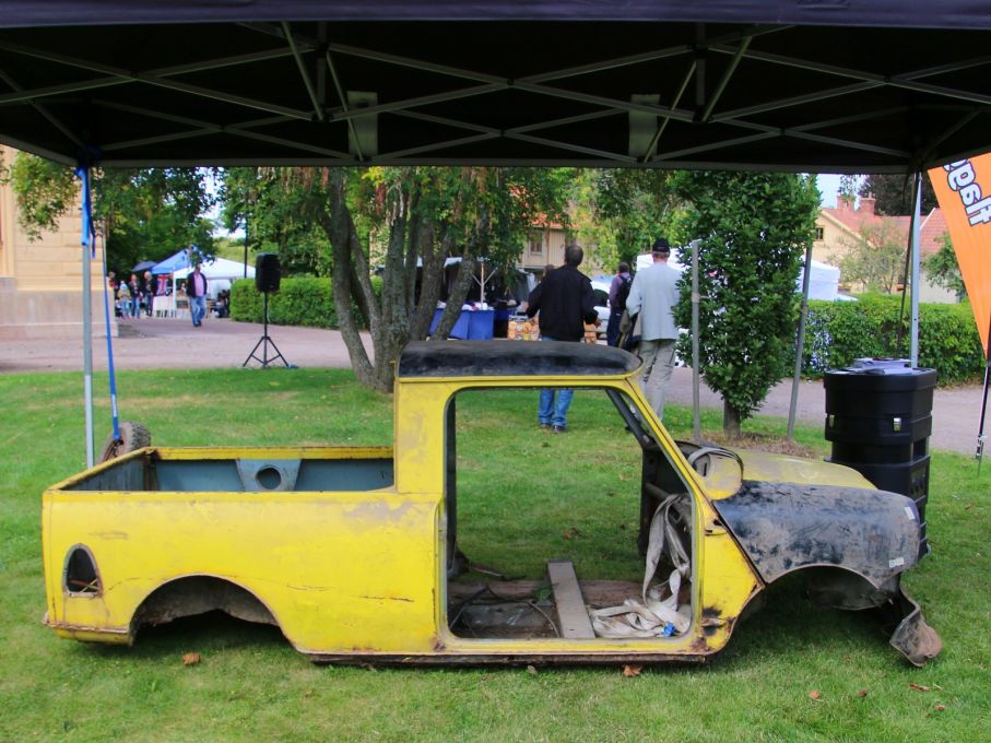 En mycket spartasnk variant av Mini pickup.