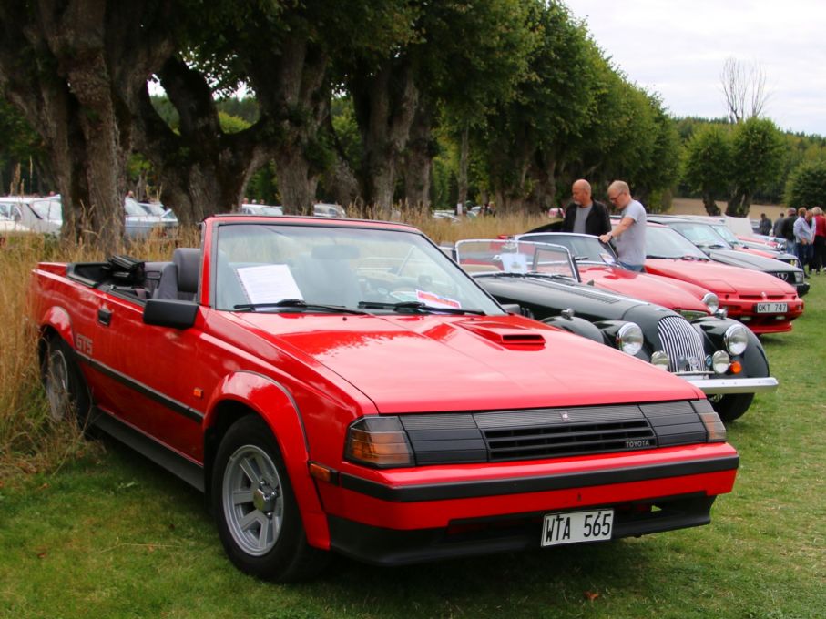 Toyota Celica cabriolet är en annan japansk ovanlighet.