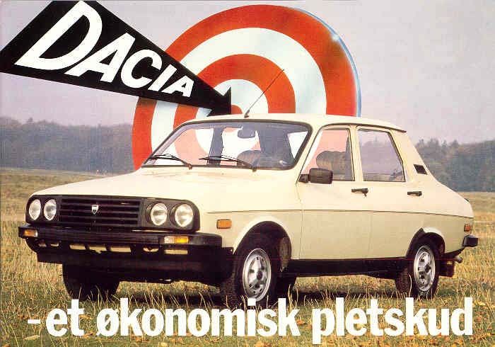 Dacia sålde förr rätt hyggligt i vårt grannland Danmark.