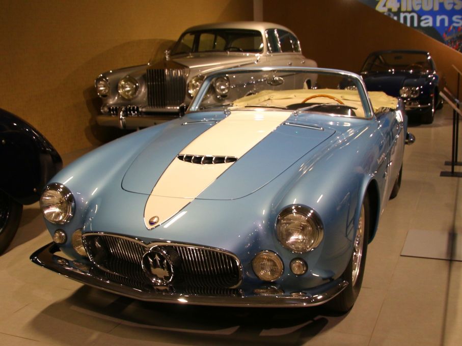 Maserati 1955 med vacker kaross från Frua.