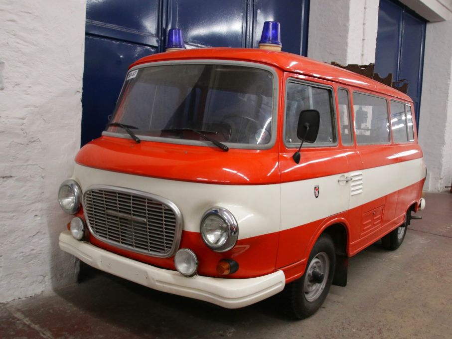 Lättare brigadens brandfordon, Barkas.