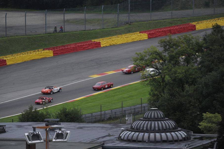 Uppför Eau Rouge