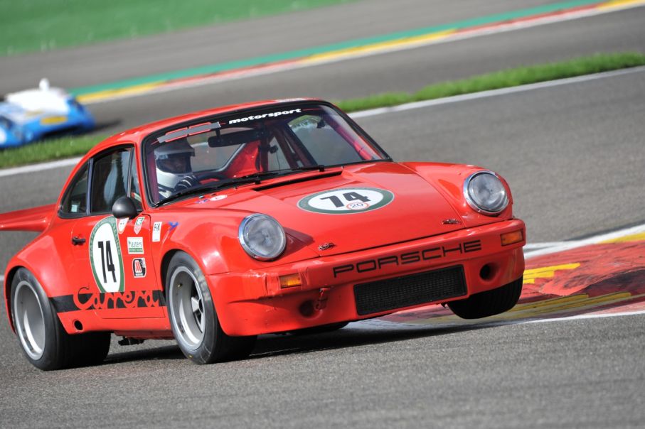 Mark Bates, Porsche 911 RS på tre hjul…